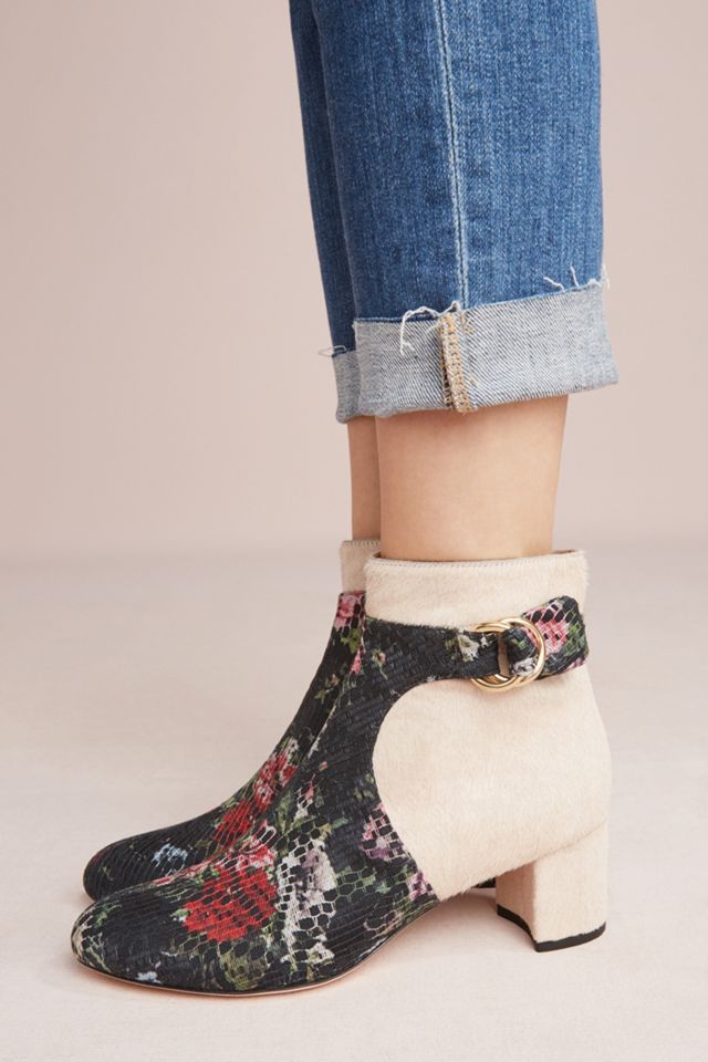 Anthropologie Contrast Boots #1