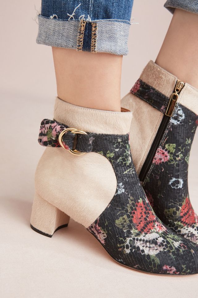 Anthropologie Contrast Boots #3