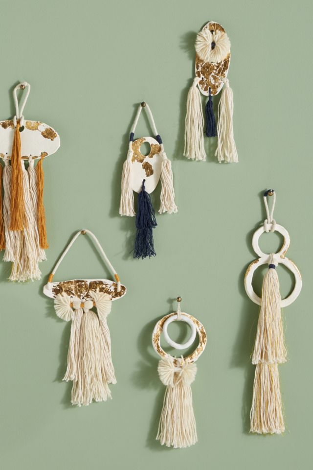 Lombard Ceramic Fringe Wall Art #3