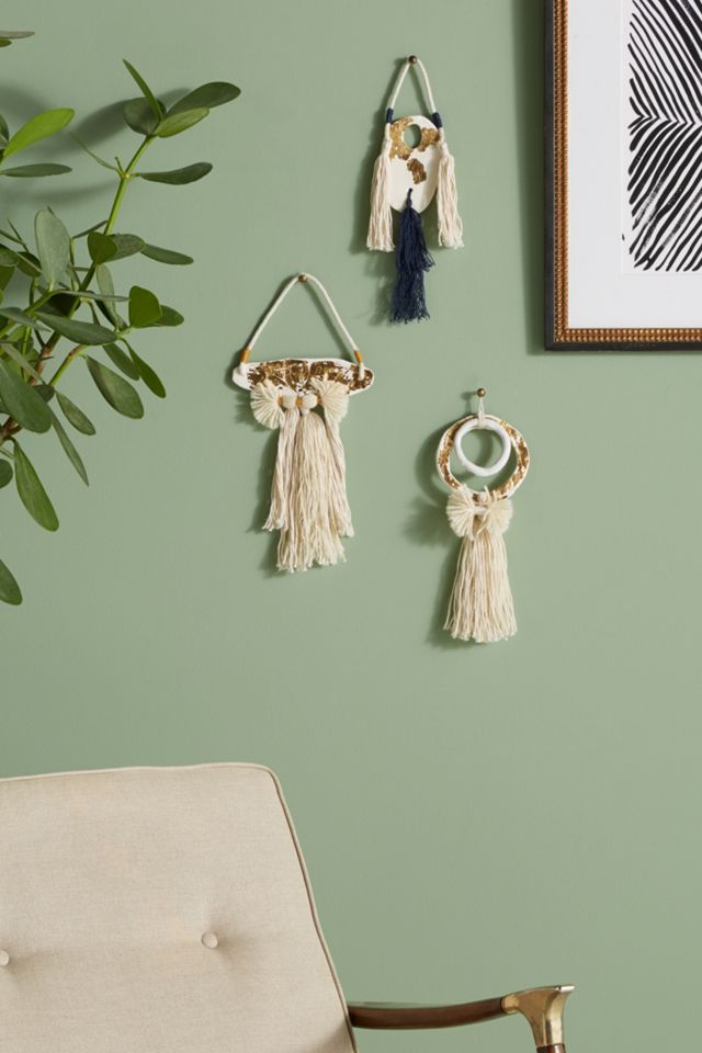 Lombard Ceramic Fringe Wall Art #2