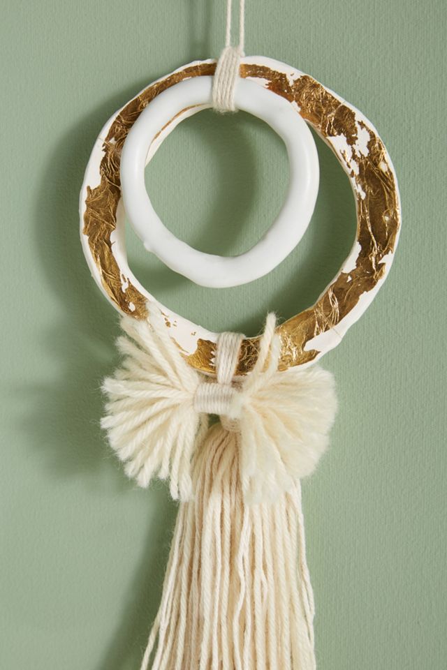 Callowhill Ceramic Fringe Wall Art #1