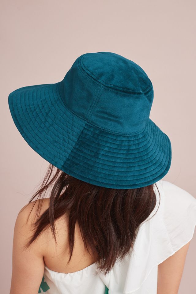 Velvet Bucket Hat | Anthropologie display picture 2