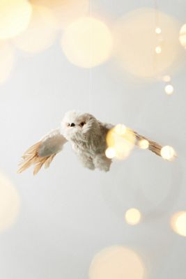 Plush Owl Ornament