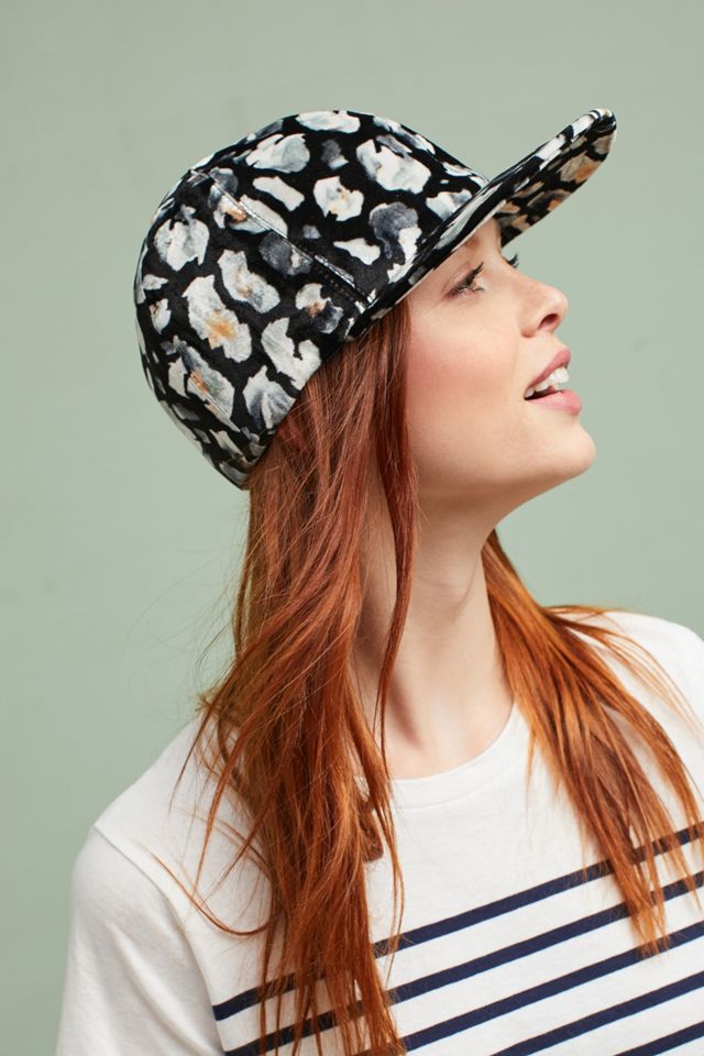 Velvet Oyster Baseball Cap Anthropologie