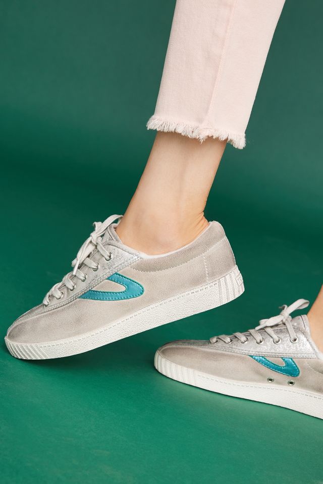 Tretorn store metallic sneakers