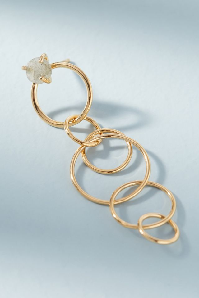 Ringed Drop Earrings #1