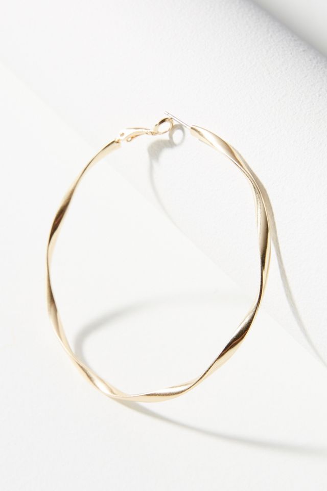 Twisted Hoop Earrings #1