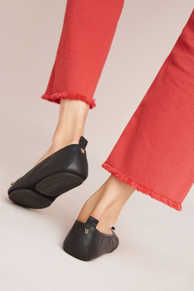 Yosi Samra Leather Ballet Flats #2