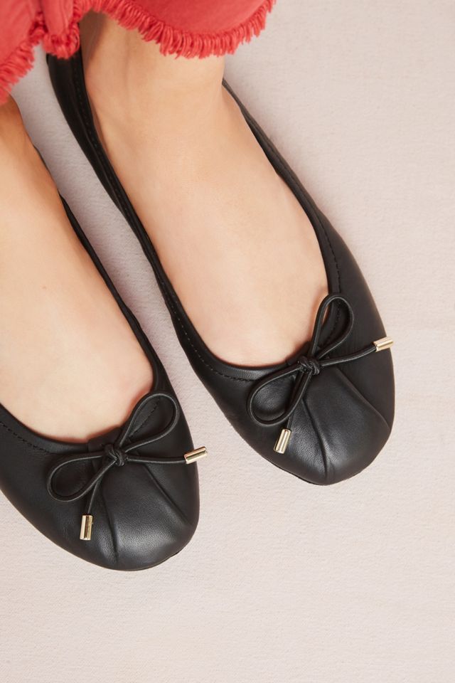 Yosi Samra Leather Ballet Flats #3