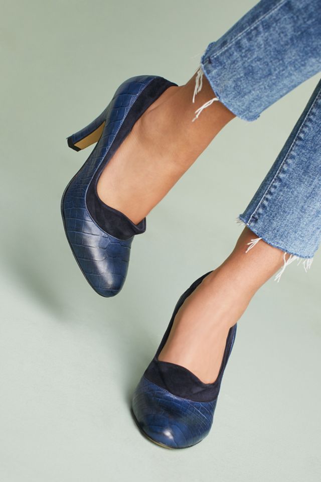 Lenora Trimmed Dora Heels #1