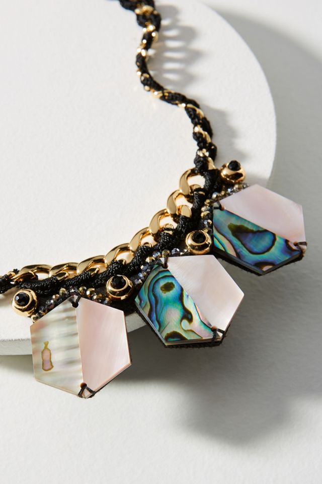Shun Shell Collar Necklace #1