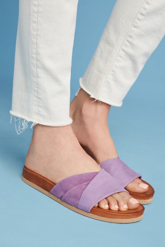 Anthropologie Twisted Pool Slides #2