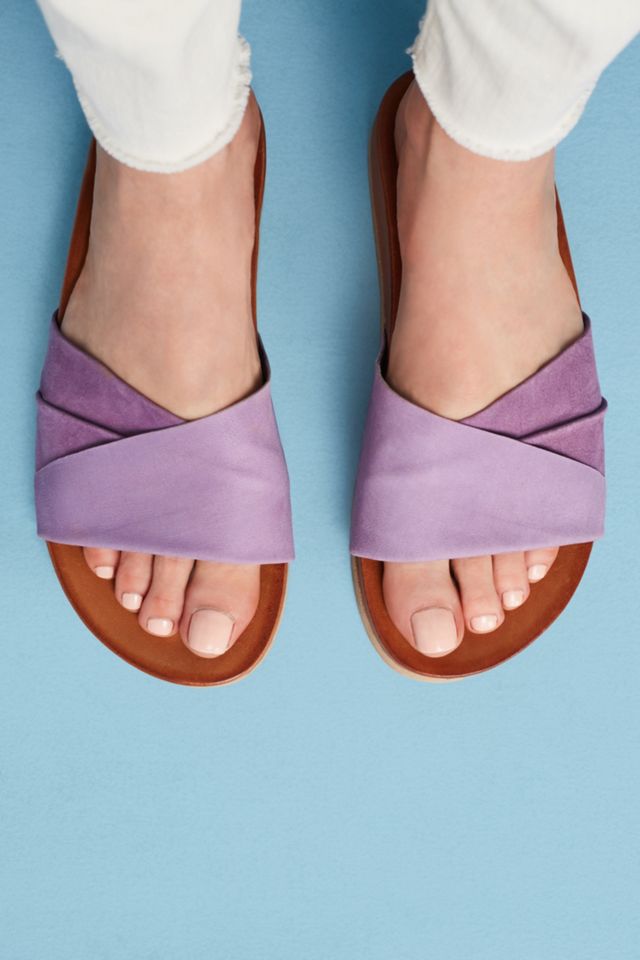 Anthropologie Twisted Pool Slides #4