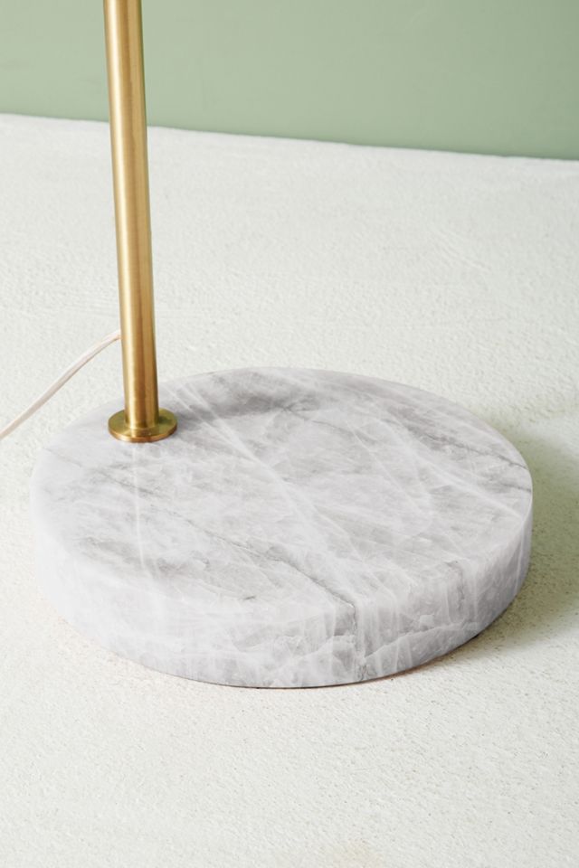 Arched Glass Floor Lamp