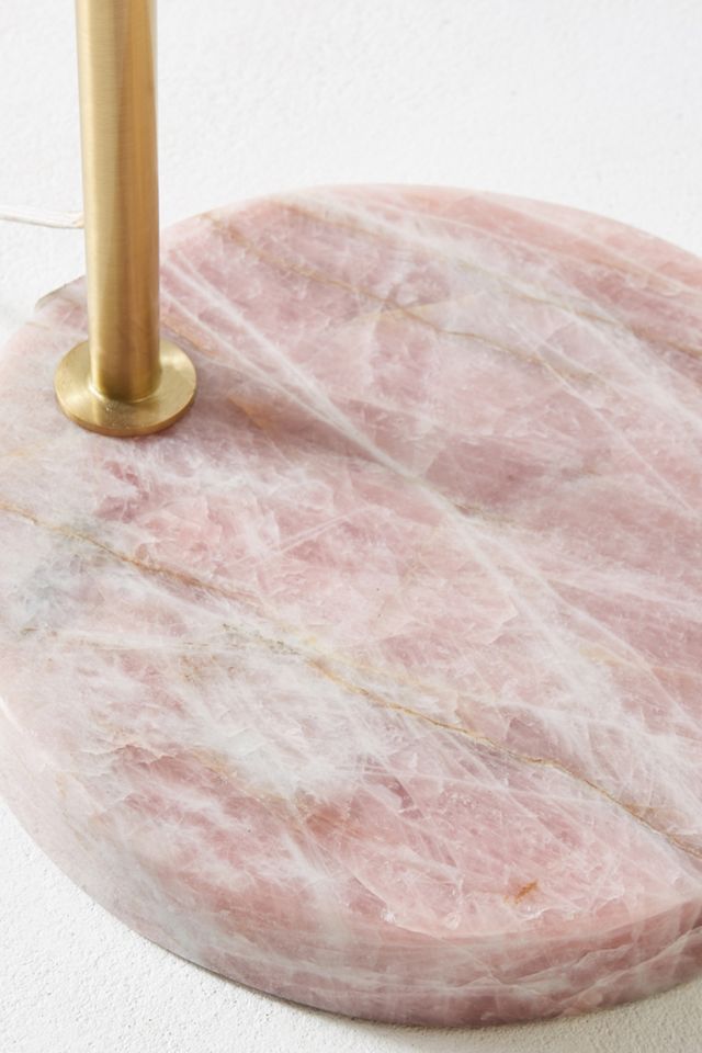 Rose Arched Glass Floor Lamp #2