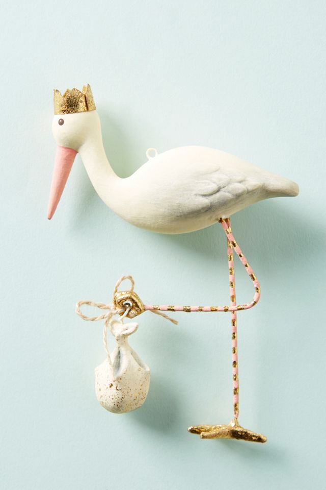 Stork Ornament #1