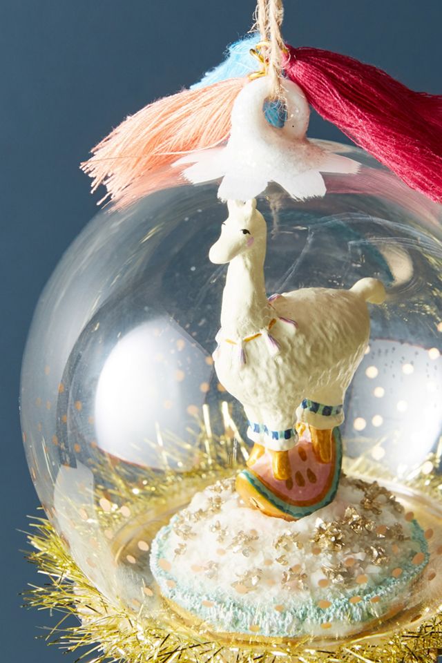 Snowglobe Habitat Ornament #1