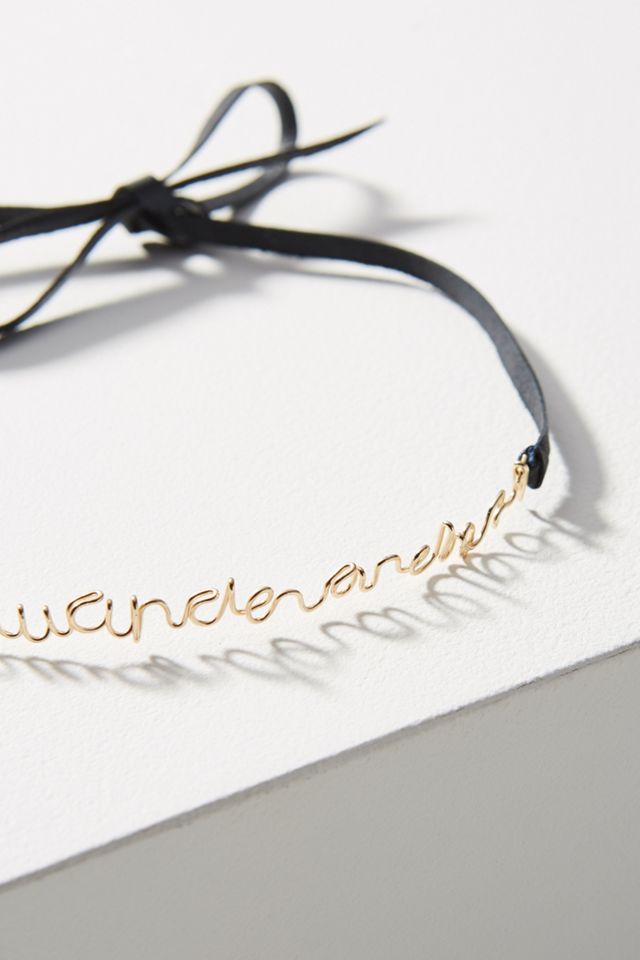 Rogue Copper Choker Necklace #1