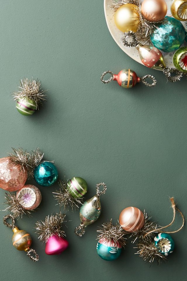 Vintage-Inspired Ornament Set #1