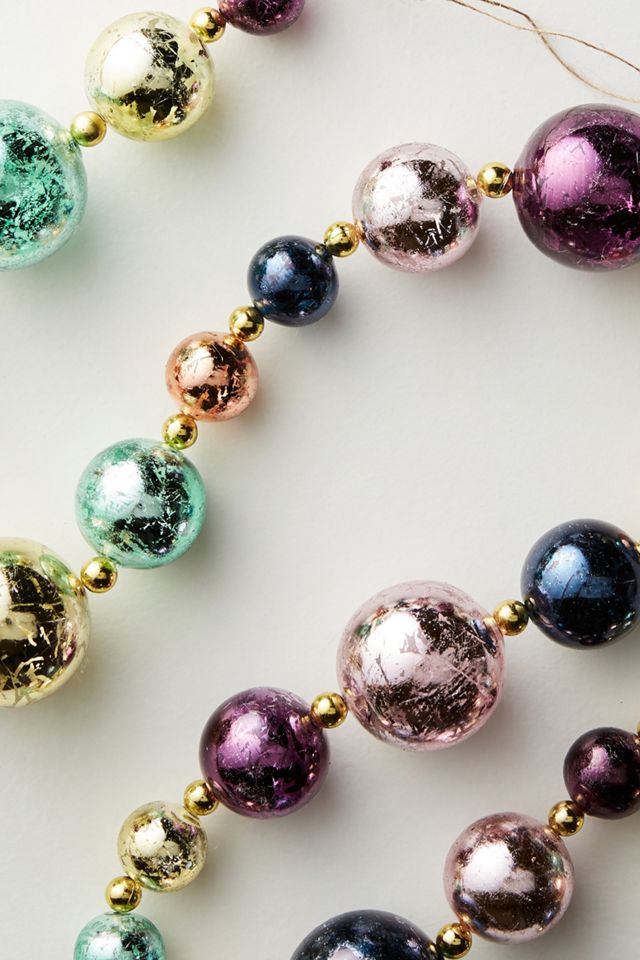 Glass Bauble Garland #1