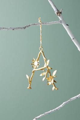 Budding Monogram Ornament