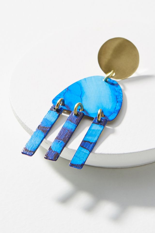 Movement Fringe Earrings #1