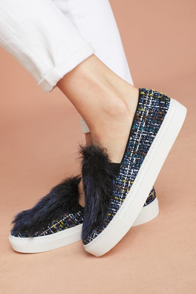 Bettye by Bettye Muller Tweed Sneakers #1