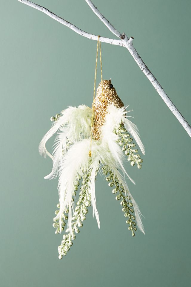 Golden Songbird Ornament #1