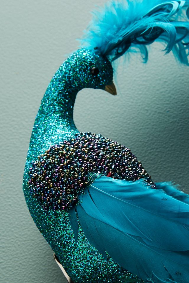 Prodigious Peacock Ornament #1