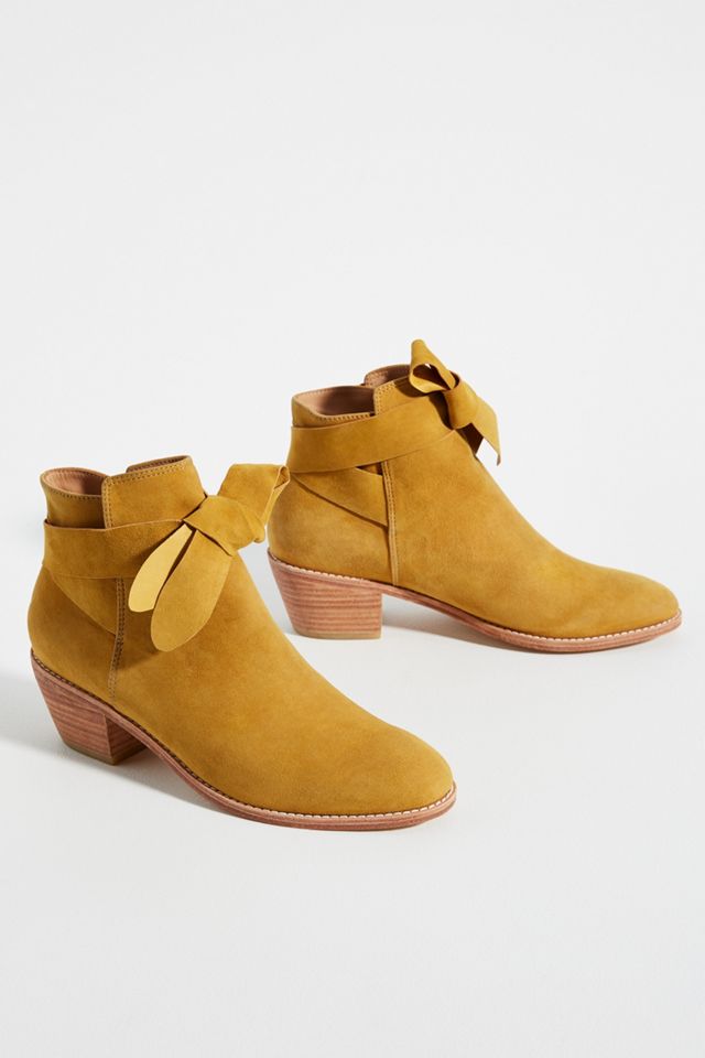 Huma Blanco Bow Ankle Boots #1