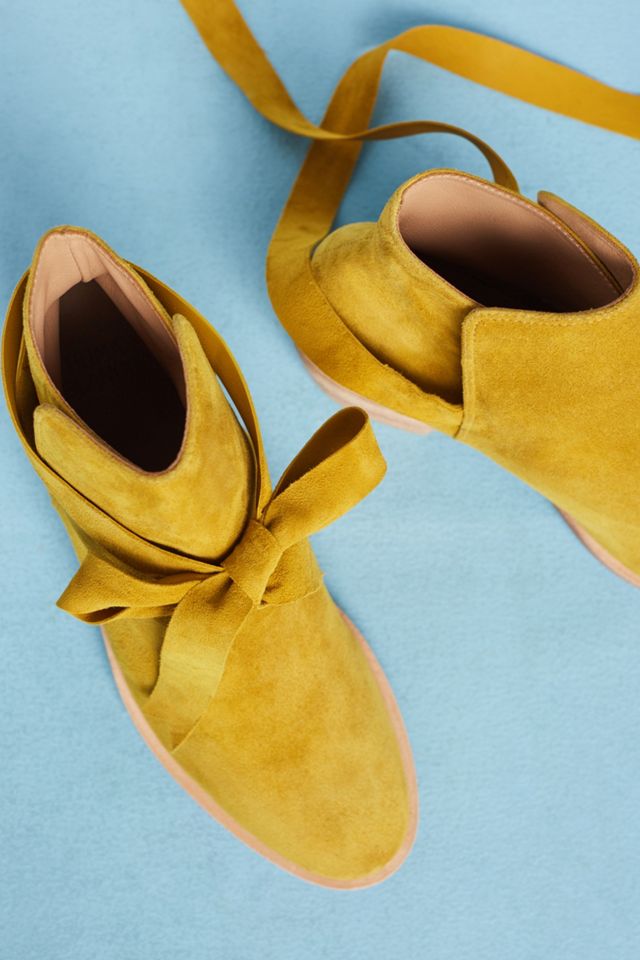 Huma Blanco Bow Ankle Boots #4