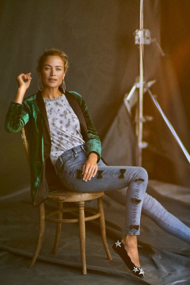 Lola Cruz Star Ballet Flats #6