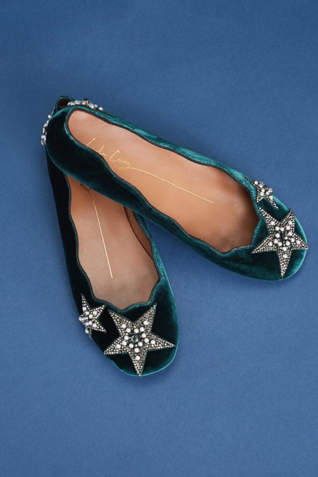 Lola Cruz Star Ballet Flats #3