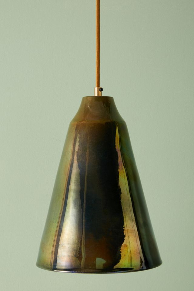 Lyngard Ceramic Luster Pendant #1