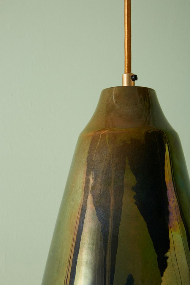 Lyngard Ceramic Luster Pendant #2