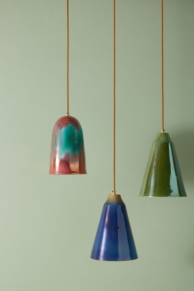 Lyngard Ceramic Luster Pendant #6
