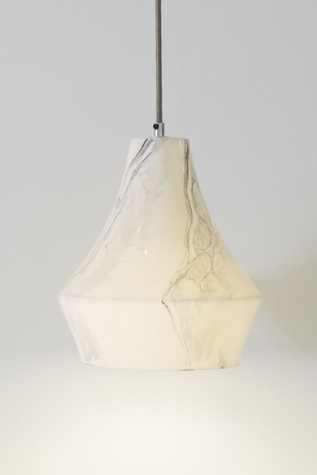 Lyngard Marbled Ceramic Pendant #4