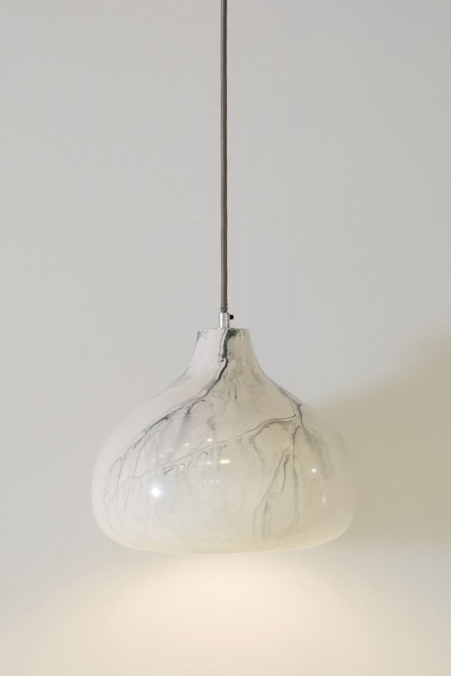 Lyngard Marbled Ceramic Pendant #1