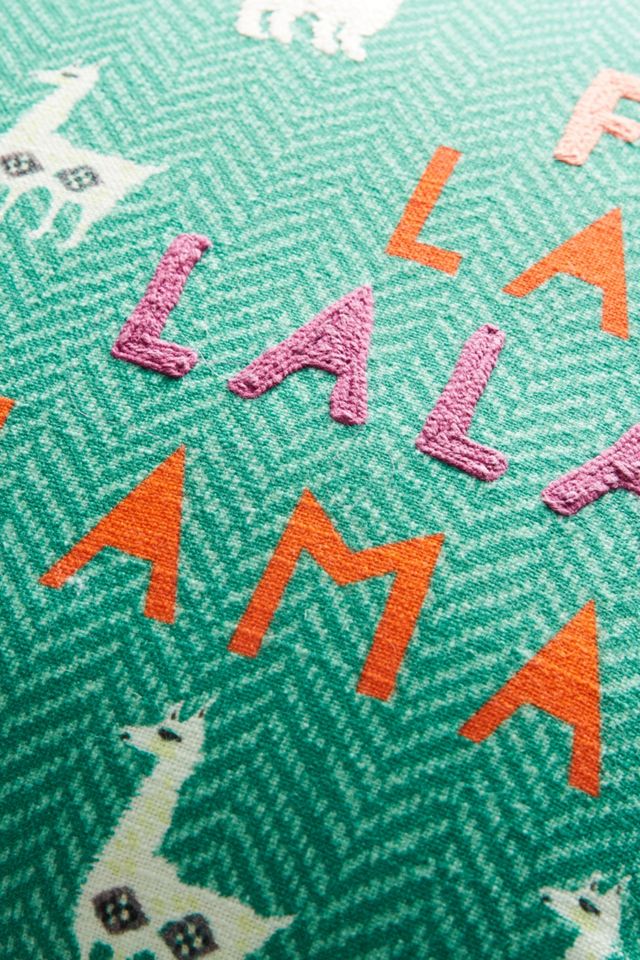 Fa La Llama Pillow #2