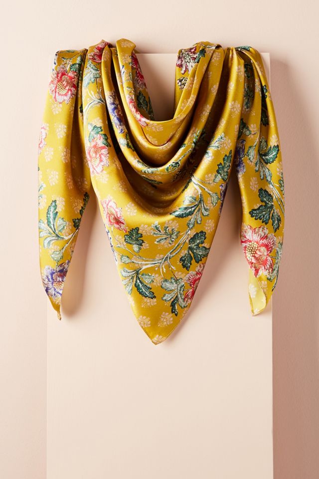 Chelsea Gardens Silk Square Scarf #2