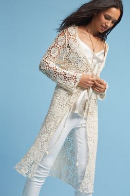 Lola Crocheted Kimono