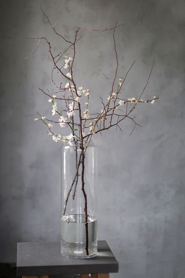 Glass Column Vase #2