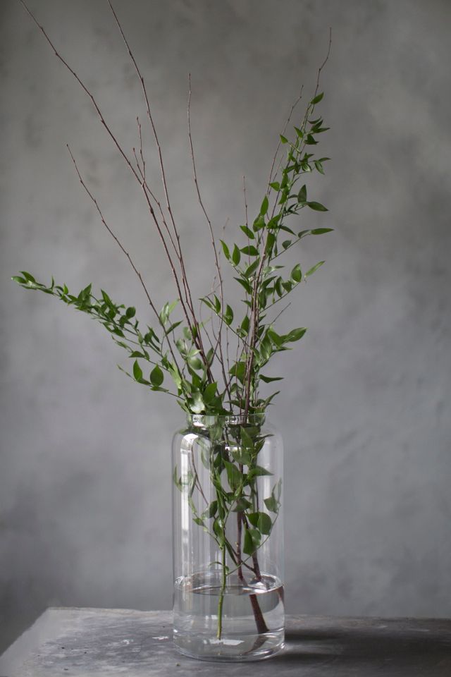 Glass Column Vase #3