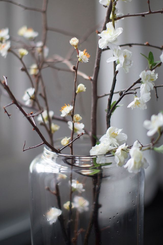 Glass Column Vase #4