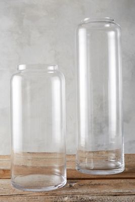 Glass Column Vase