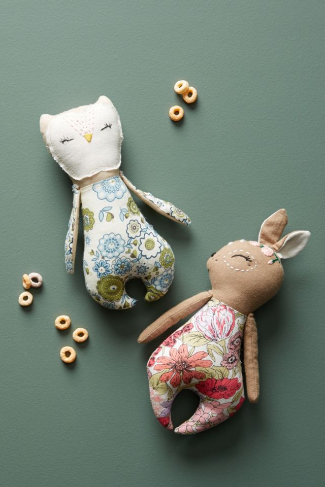 Just Acorn Woodland Rattle #1