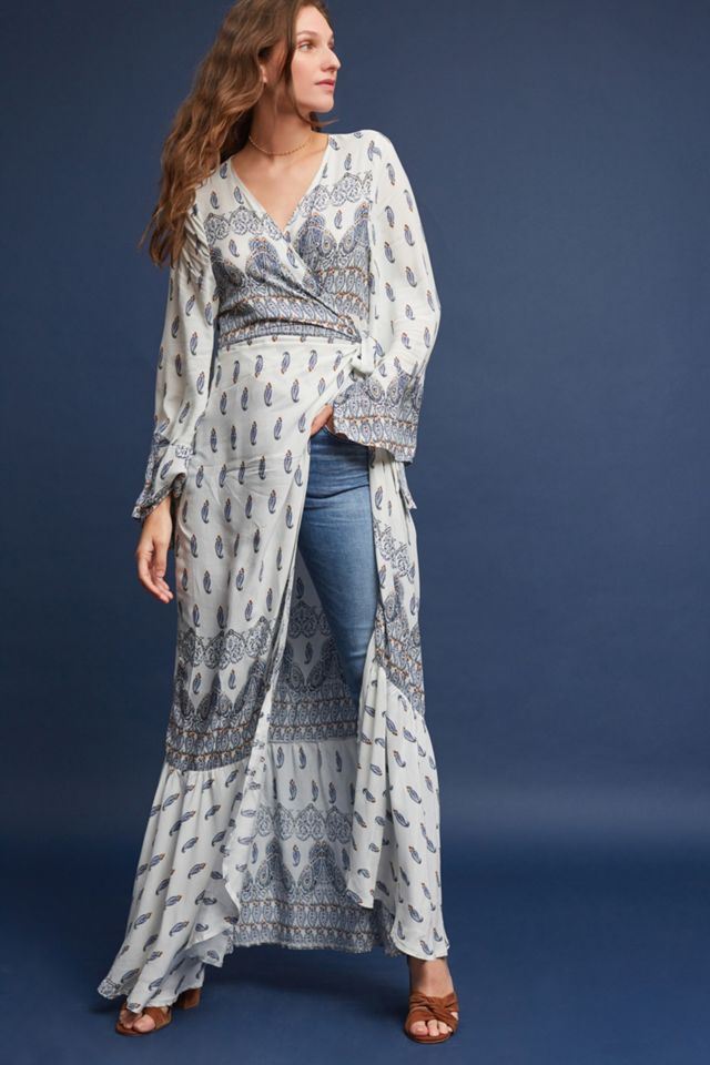Paisley Wrap Kimono #1