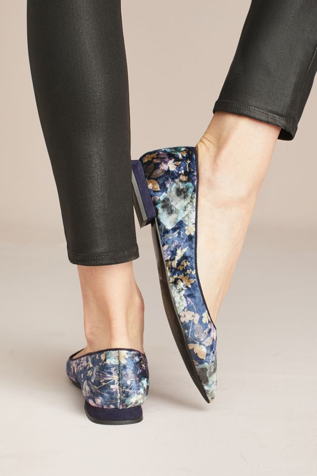 Elysess Velvet Ballet Flats