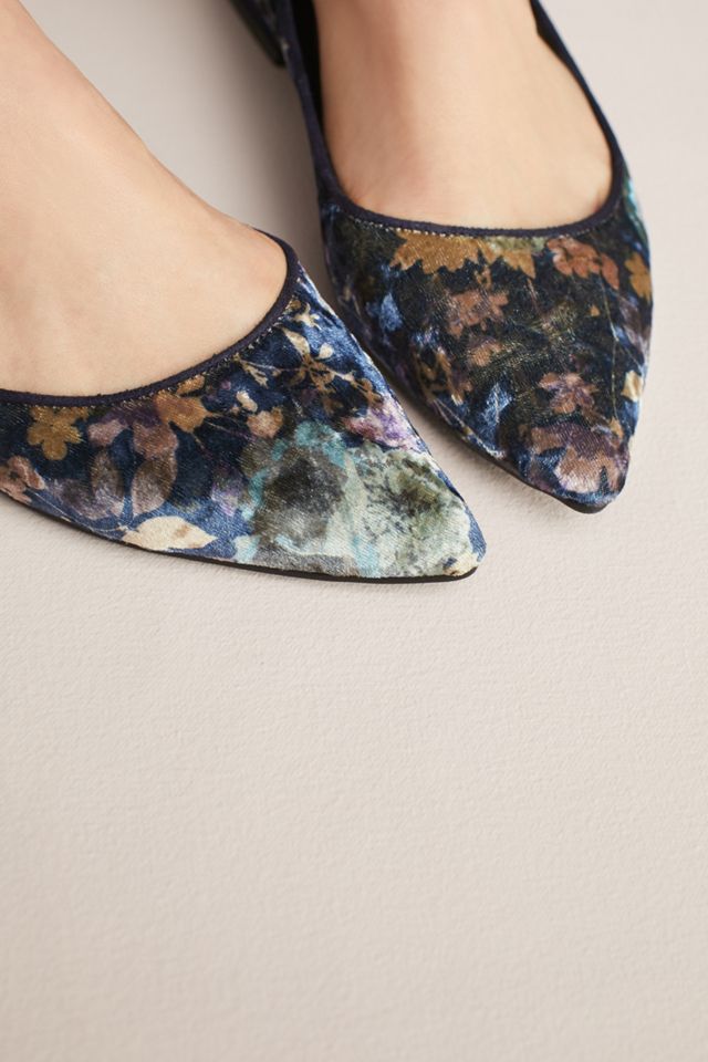 Elysess Velvet Ballet Flats #4