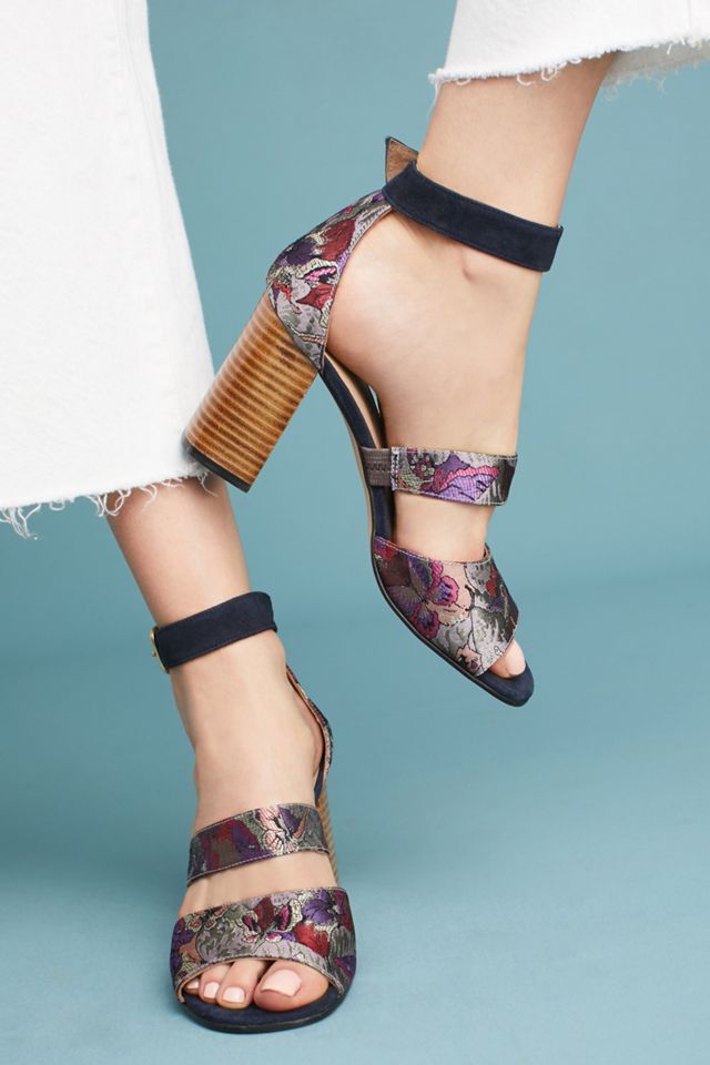 Anthropologie Mosaic Heels #1